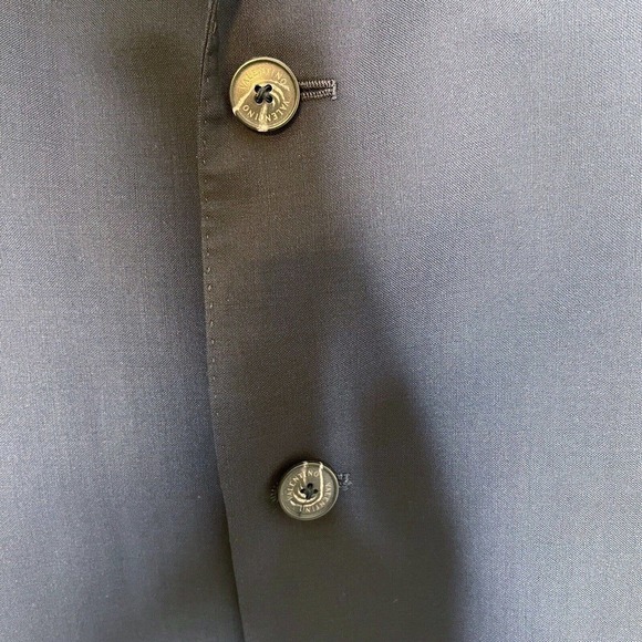 Men's Valentino Blazer Fleece Wool Black US 40 FR 50 Excellent! - Picture 8 of 8